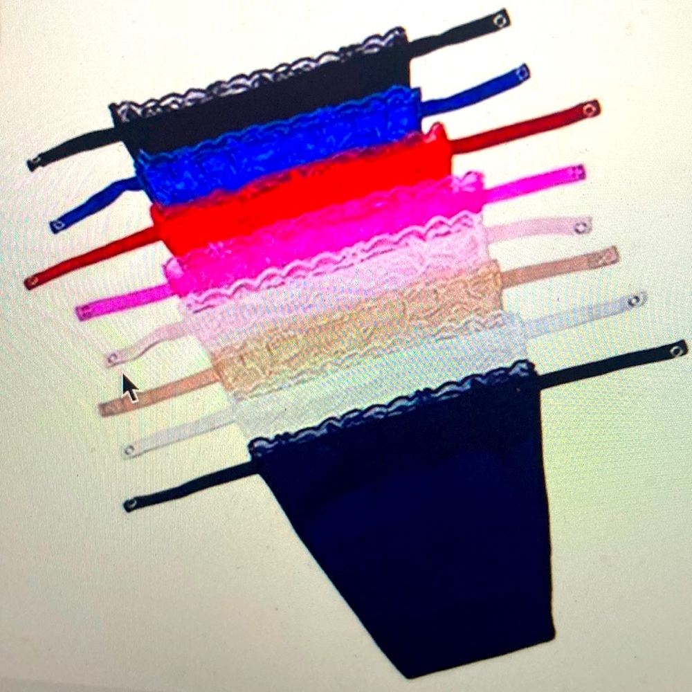 Clip on mock camisoles
